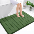 OLANLY Memory Foam Bath Mat 44x32, Super Soft Absorbent Bathroom Rugs, Quick Dry by OLANLY