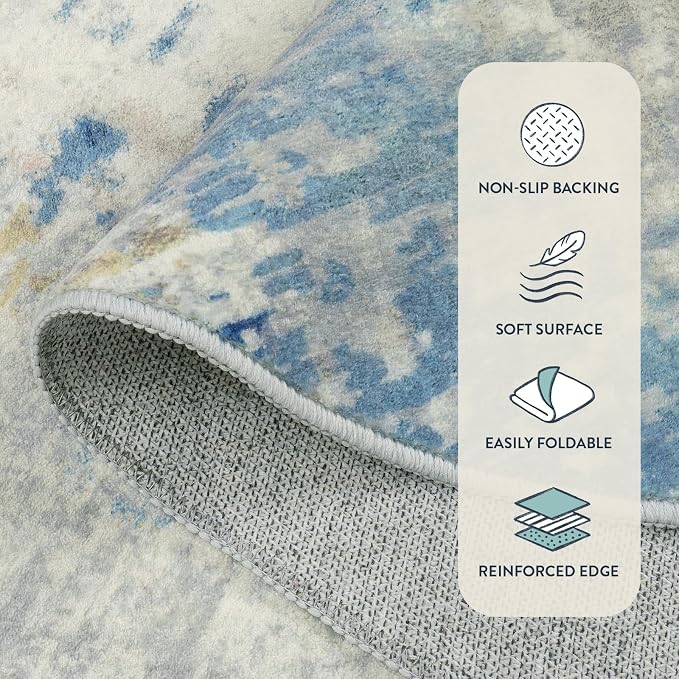 Lahome Modern Abstract Rug Runners - Image 3
