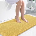 OLANLY Large Bathroom Rugs 45x27, Extra Soft Absorbent Chenille Bath Rugs by OLANLY