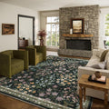 10x12 Area Rugs Living Room: Washable Rug Non Slip Stain Resistant Low Pile by palohom