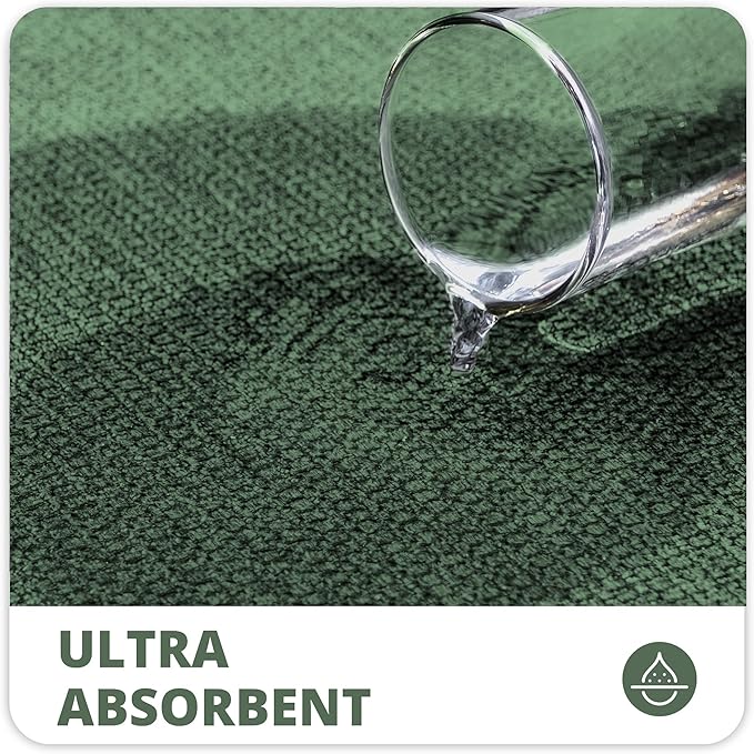 Bosap Bath Mat, Ultra Thin Bathroom Runner Rugs, Large Bath Mats - Image 3