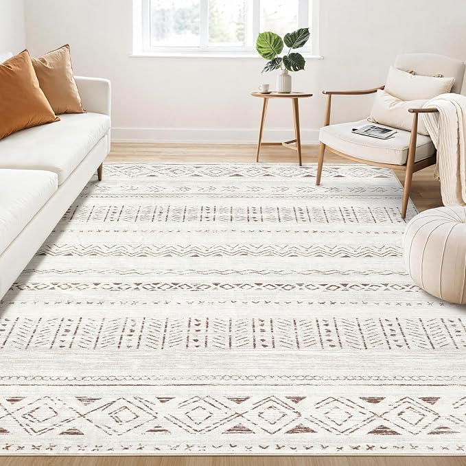 cotiled 7x10 Area Rugs Living Room Rug: Washable Boho Rugs - Image 7