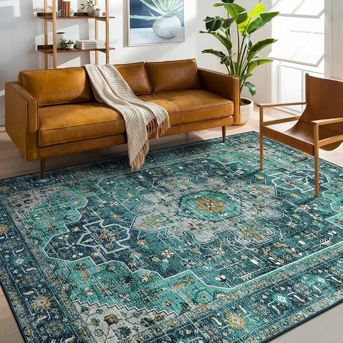 Moynesa Ultra-Thin Washable 10x14 Area Rugs - Image 8