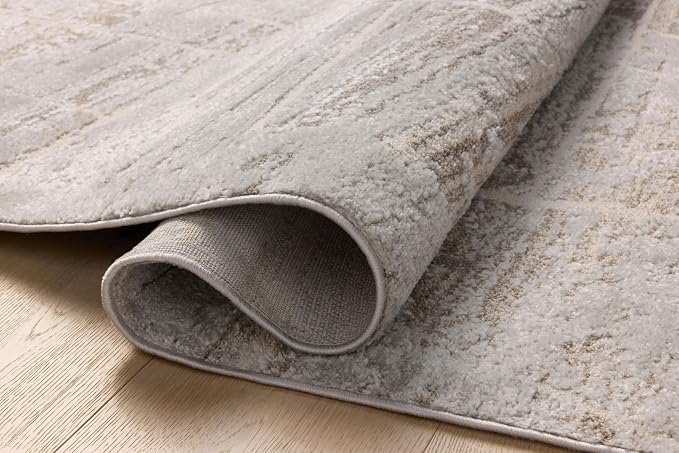 Loloi Amber Lewis Monty Collection MOT-07 Natural/Mist 2'-7" x 4', .50" Pile - Image 4