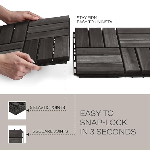 THYOI Premium Deck Tiles, Patio Flooring - Image 5