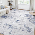 Area Rugs 5x7 Living Room: Large Modern Abstract Washable Rug Soft Anti-Skid by GENTDRIZZ