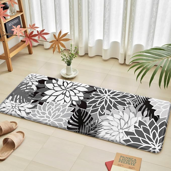Arenarug Kitchen Mats for Floor 2PCS Cushioned Anti Fatigue Kitchen Mats - Image 3