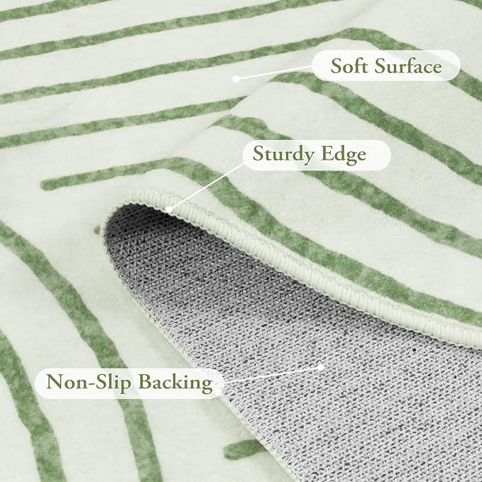 Lahome Abstract 9x12 Area Rugs for Living Room Bedroom, Soft Washable Rugs 9x12 - Image 6