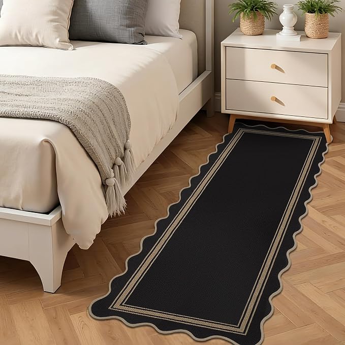 Easy Jute Kitchen Runner 2x6 Kitchen Runner Rug Washable Non Slip Outdoor Rug - Image 3