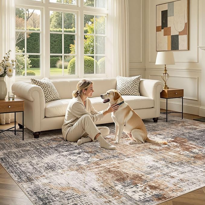 DMOYEST Area Rug Living Room Rugs - Image 3