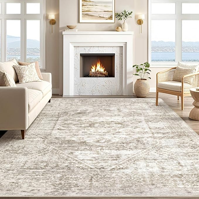 Vintage Living Room Area Rug 5x7 - Image 5