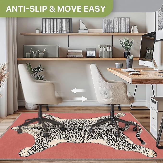 36"x60" Office Chair Mat for Hardwood Tile Floor, Under Desk Carpet Protector - Image 4