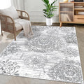 HEBE Area Rugs for Living Room 3'x5', Washable Non Slip Boho Entryway Rug by HEBE