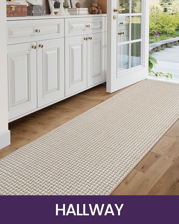 DEXI Hallway Runner Rug 2'x6', Non Slip Rubber Backed Runners Carpet, Ultra - Image 7