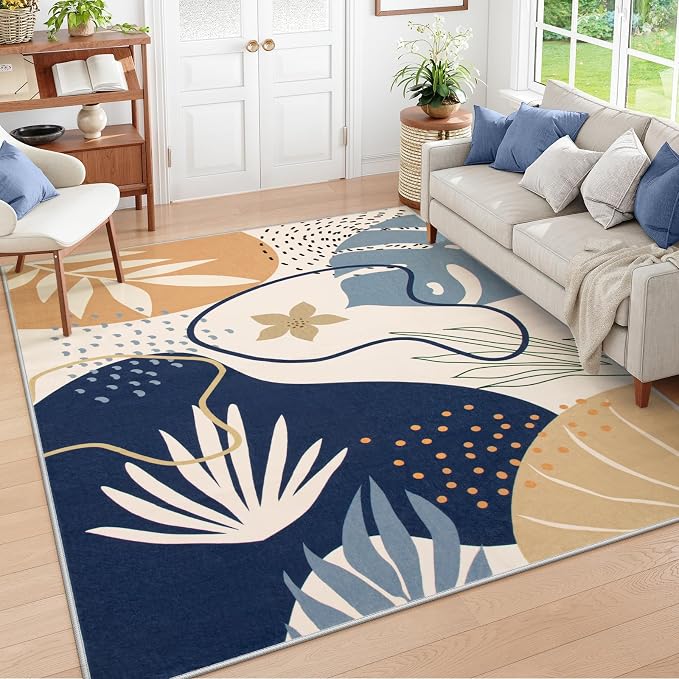 Lahome 4 x 6 Area Rug Living Room Carpet - Image 3
