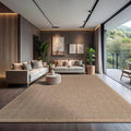 CAMILSON Easy Jute Rug 10x14, Indoor Outdoor Natural Color Fiber Area Rugs by CAMILSONIndoorOutdoorAreaRugs
