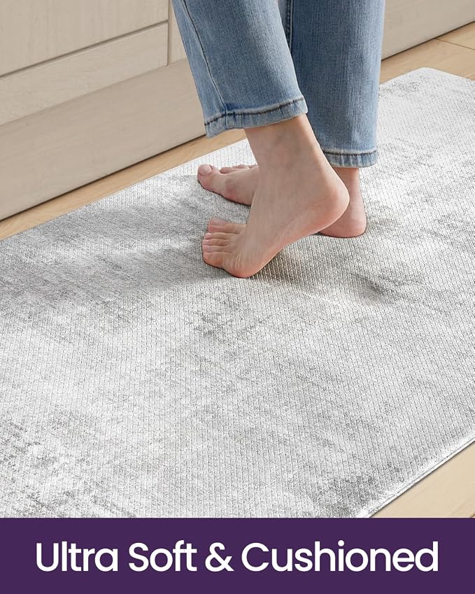 DEXI Kitchen Mats Cushioned Anti Fatigue, 23x107 Floor Padded Runner Rug Non - Image 6