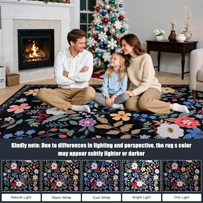 Runner Rug for Entryway: 2.6x14 Kitchen Rugs Non Slip Washable Ultra-Thin Soft - Image 9