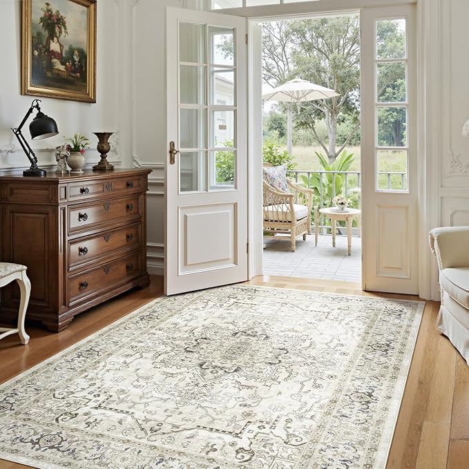 Lofus 6x9 Area Rugs for Living Room, Washable Area Rug, Rugs for Bedroom - Image 2