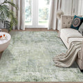 6x9 Area Rugs for Living Room Rug Washable: Modern Rug for Dining Room Bedroom by Aelenmu