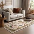 4x6 Washable Area Rugs for Entryway: Small Living Room Rug Stain Resistant Non by palohom