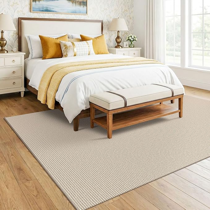 KOZYFLY 6x9 Dining Room Rugs, Washable Area Rug - Image 8