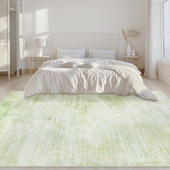 Area Rugs 5x7 Living Room: Washable Rug Modern Abstract Rugs Soft Non Slip - Image 3