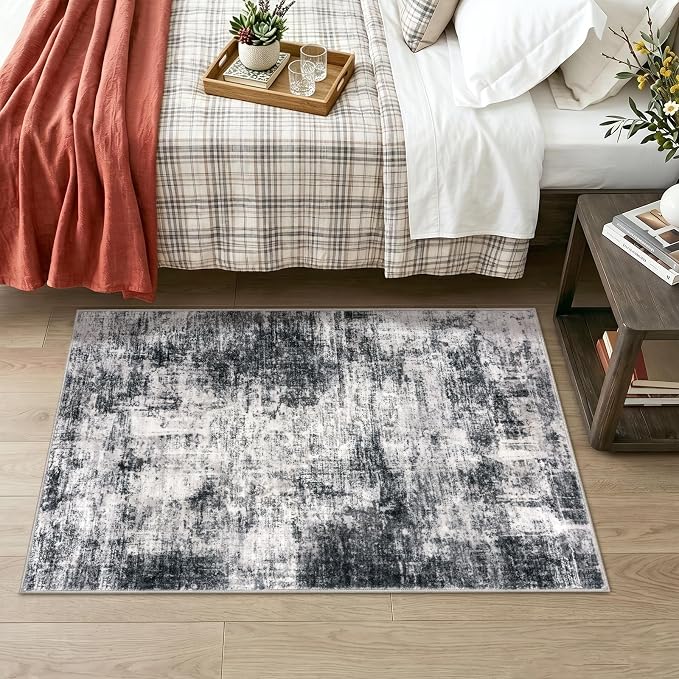 IOHOUZE Abstract Area Rug 3x4 Ft Washable Rugs - Image 8