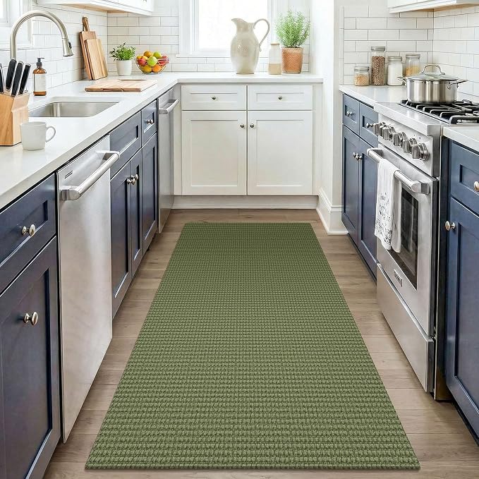 KOZYFLY Washable 3x4 Entry Area Rug, Braided Throw Rugs - Image 2