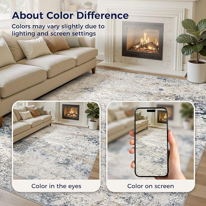 DMOYEST Area Rug Living Room Rugs - Image 6