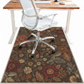48"x72" Office Chair Mat for Hardwood Tile Floor, Under Desk Carpet Protector by BESBLEE