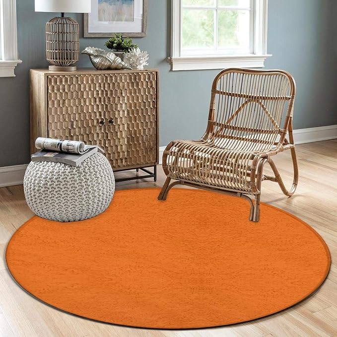 Large Round Area Rug Home Decor Modern Bathroom Rug Kitchen Office Circle Rug - Image 3
