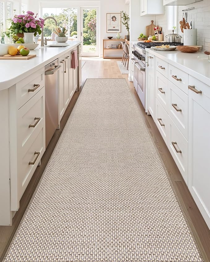 Color&Geometry Door Mat 2'4"x12' Runner Rug - Image 9