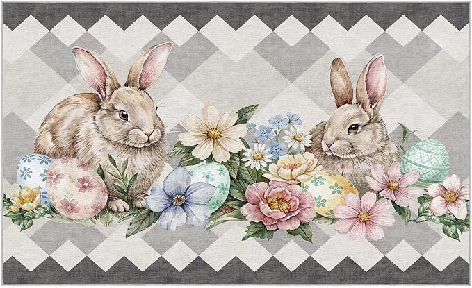 cotiled Area Rug for Living Room, Washable Non-Slip Large Area Rug, Indoor - Image 8