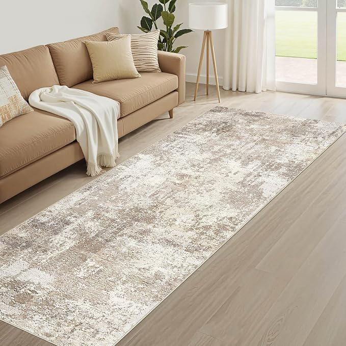 Runner Rug Kitchen Washable Rugs: 2x10 Non-Slip Abstract Soft Modern Stain - Image 7