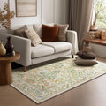 4x6 Washable Area Rugs for Entryway: Small Living Room Rug Stain Resistant Non by palohom