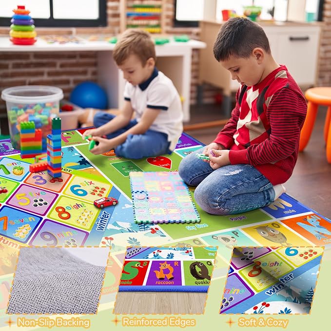 3x5 Small Kids Classroom & Playroom Rug - Image 3