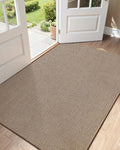 Color&Geometry Ultra Thin Indoor Door Mat 32"x48", Non Slip Rubber Backed Dirt by COLORG