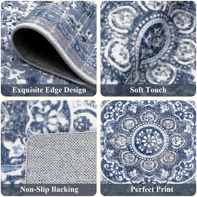 Ileading Boho Kitchen Rugs Sets 3 Piece - Image 4