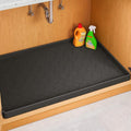 Jin&Bao Waterproof Under Sink Mat 22" x 22", Thick Silicone Mat Cabinet by Jin%26Bao