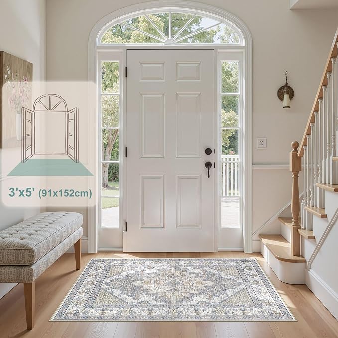 Tortania Area Rug Living Room Rugs - Image 2