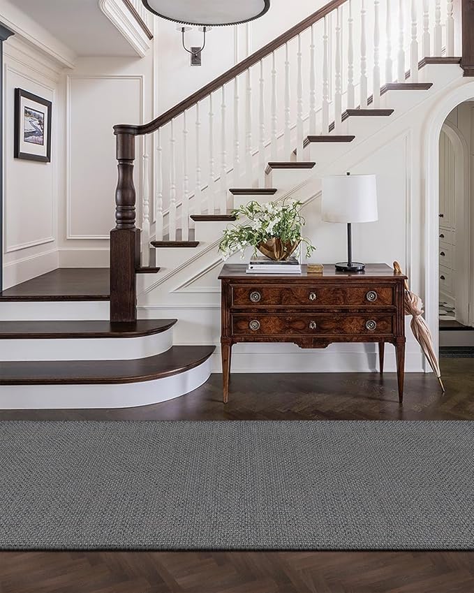 Color&Geometry Door Mat 3'x10' Runner Rug - Image 2