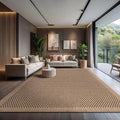 CAMILSON Easy Jute Rug 9x12, Indoor Outdoor Natural Color Fiber Area Rugs by CAMILSONIndoorOutdoorAreaRugs