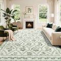 LIANLAM Checkered Rug 8x10 Area Rugs by LIANLAM