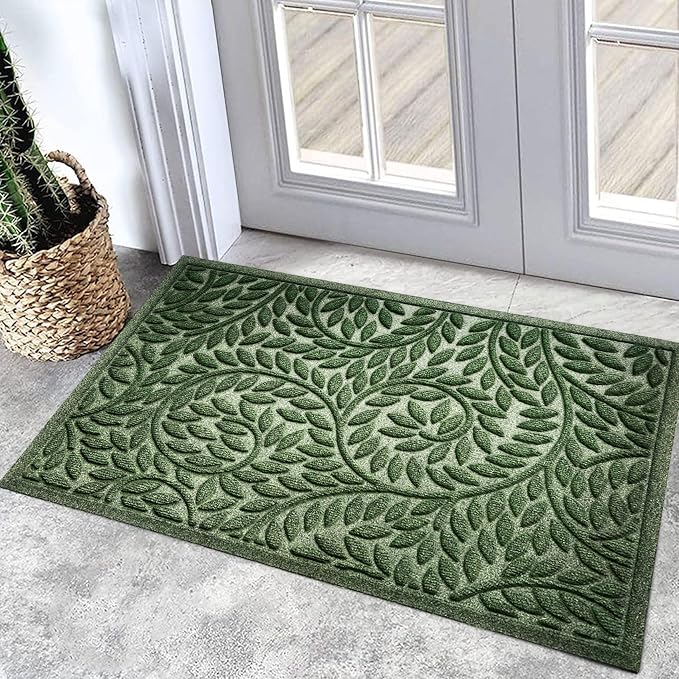 Bulijojo Front Door Mat Entrance, Durable Heavy Duty Welcome Mat, Thick by ShowYourStyle