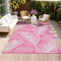 Pauwer Waterproof Outdoor Rug 6x9, Reversible Plastic Straw Patio Camping Rug by Pauwer