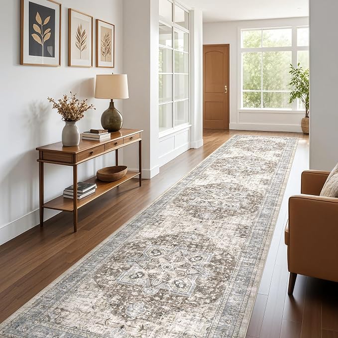Tortania Area Rug 3x10 Runner Rugs - Image 5