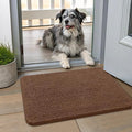 Smiry Dog Door Mat for Muddy Paws 24x16, Absorbent Dirt Trapper, Non-Slip by Smiry