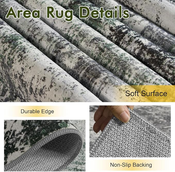 9x12 Ft Extra Large Washable Area Rugs - Image 6