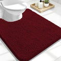 OLANLY Toilet Rugs U-Shaped 24x20, Extra Soft Absorbent Chenille Contour by OLANLY
